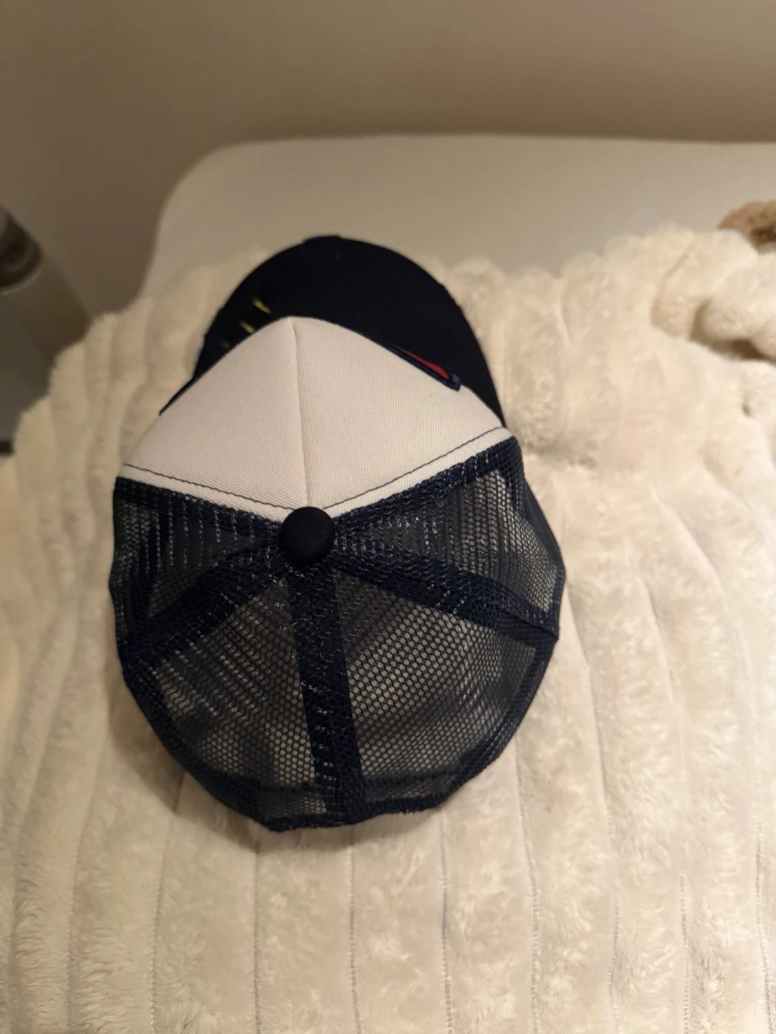 Blå och vit truckerkeps New Lady - 2