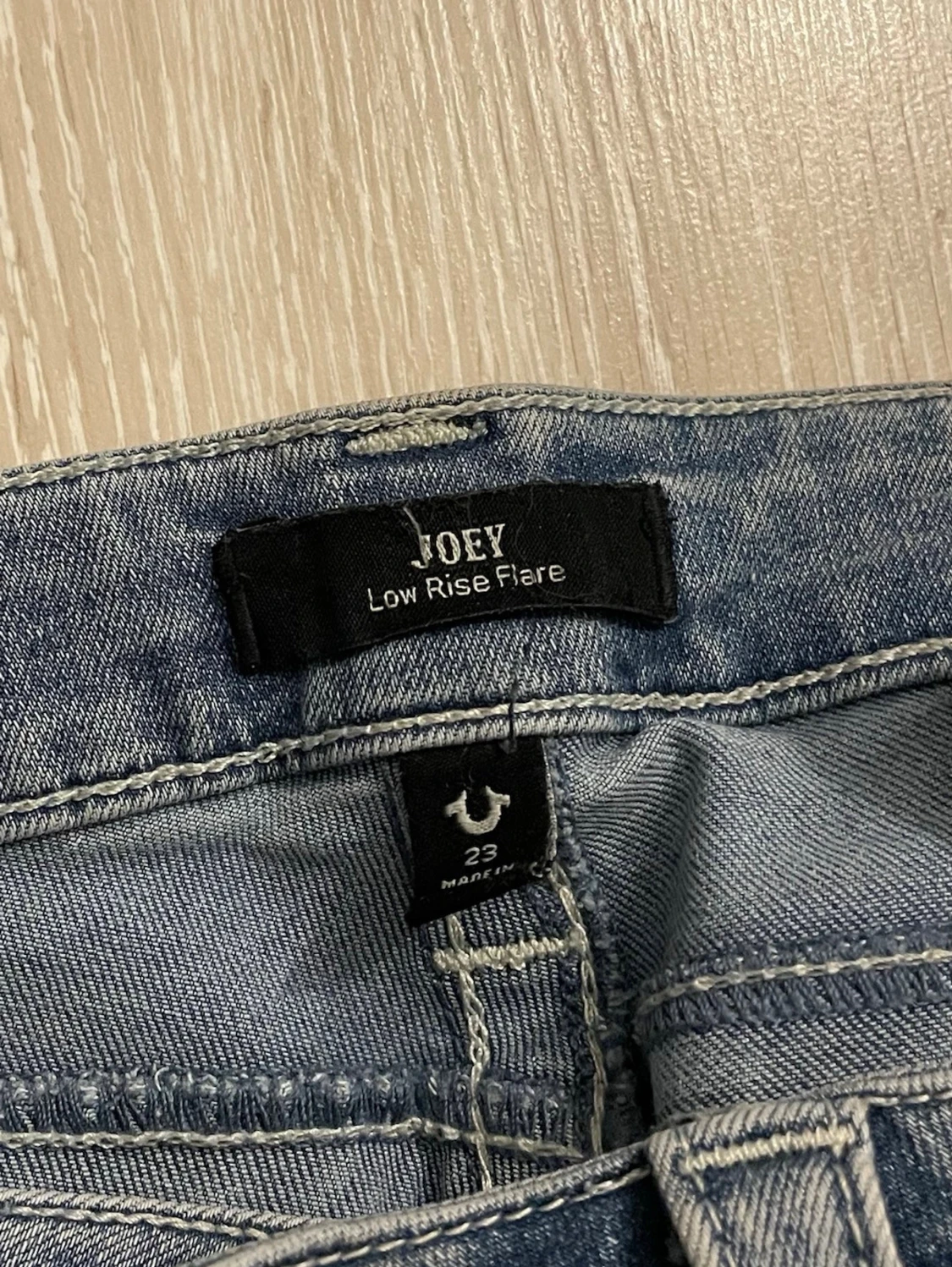 True Religion Joey Low Rise Flare Jeans - 1