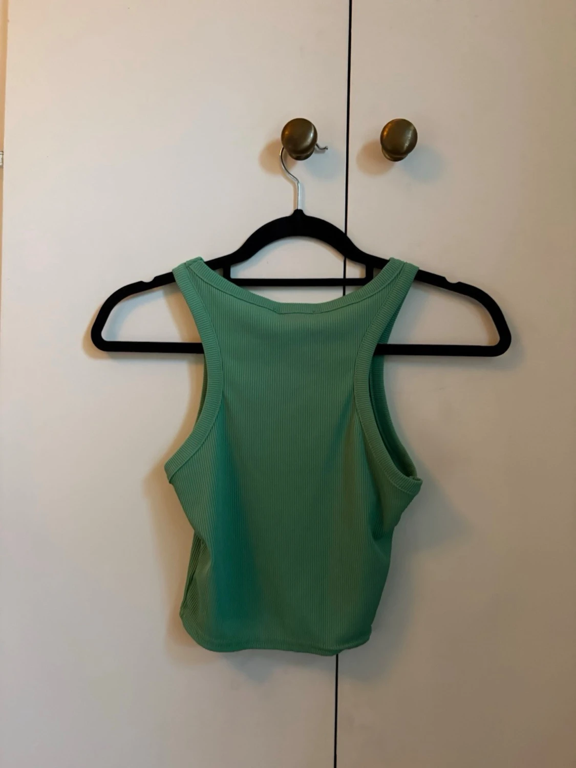 Grön ribbat linne - 1