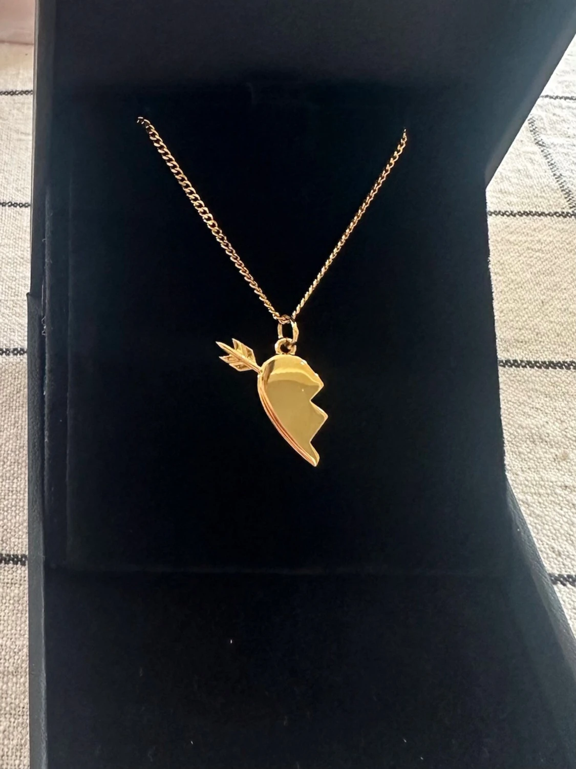 Arrow heart necklace  - 2