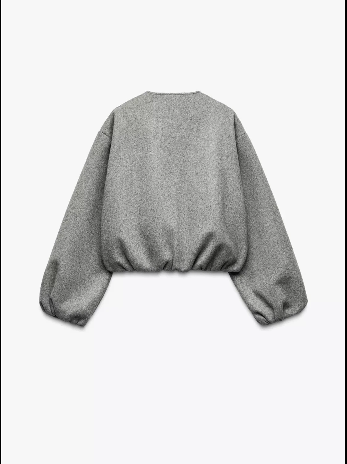 Grå bomberjacka från Zara - 1