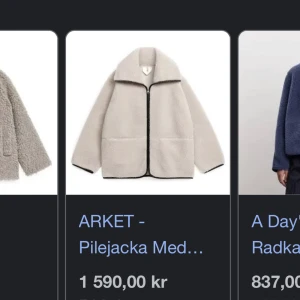 Söker - Hej! Jag söker denna teddyjacka ifrån arket i xs-s