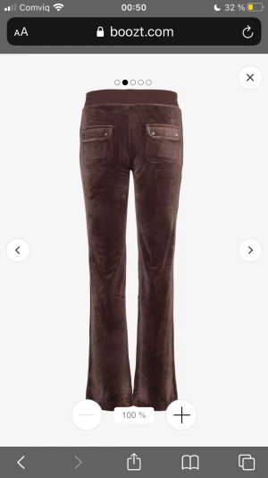 Juciy byxor  - Jag säljer ett par bruna Juciy byxor i storleken xs