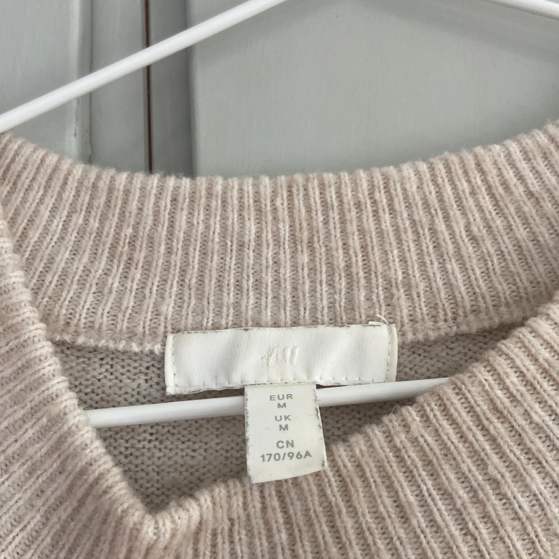 Randig stickad tröja - 91