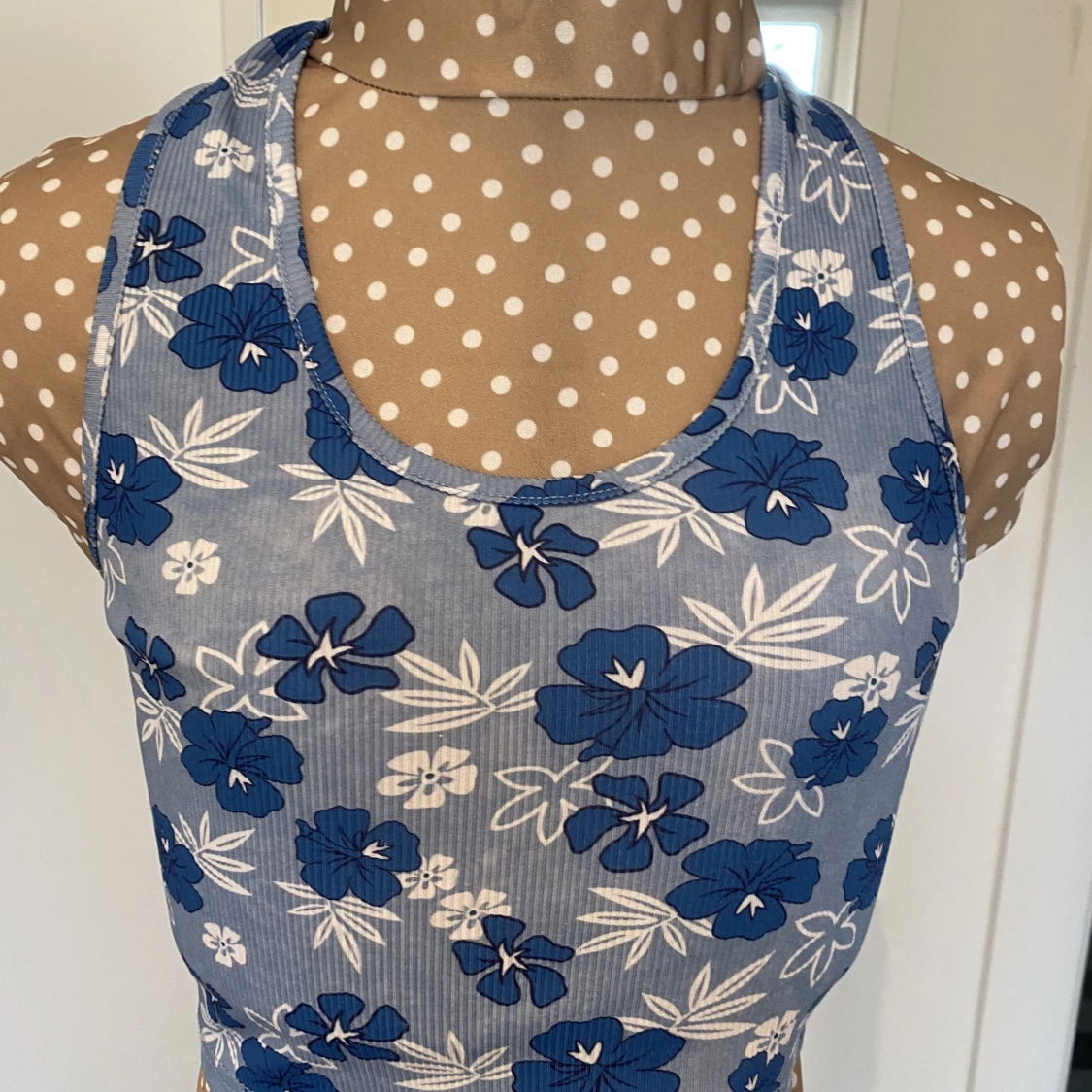 Halterneck topp - 90