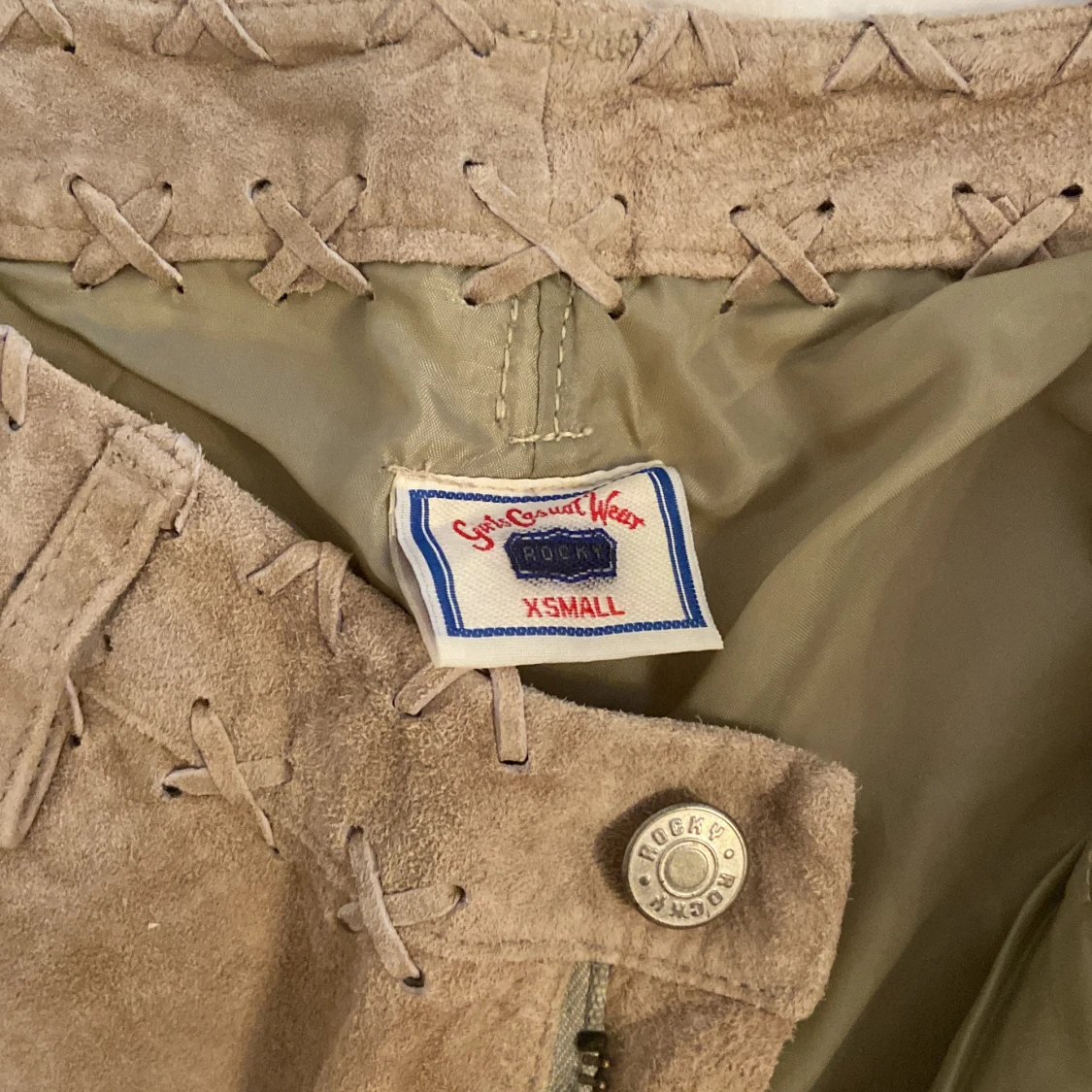 Mocka lågmidjade jeans - 90