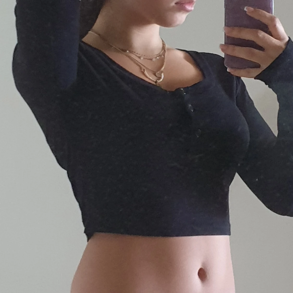 Långärmad magtröja