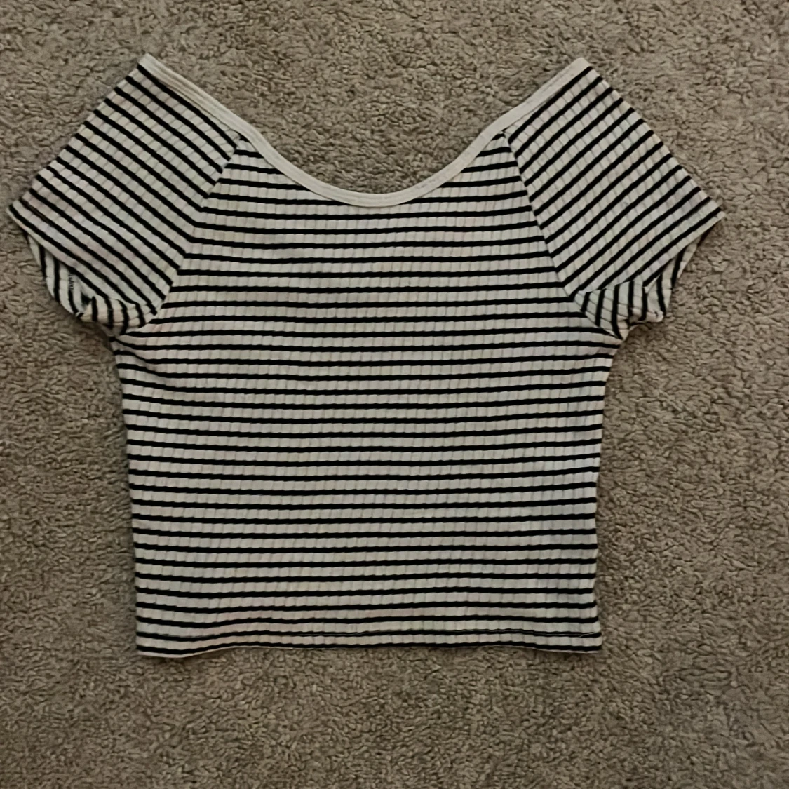 Urringad, randig topp - 90