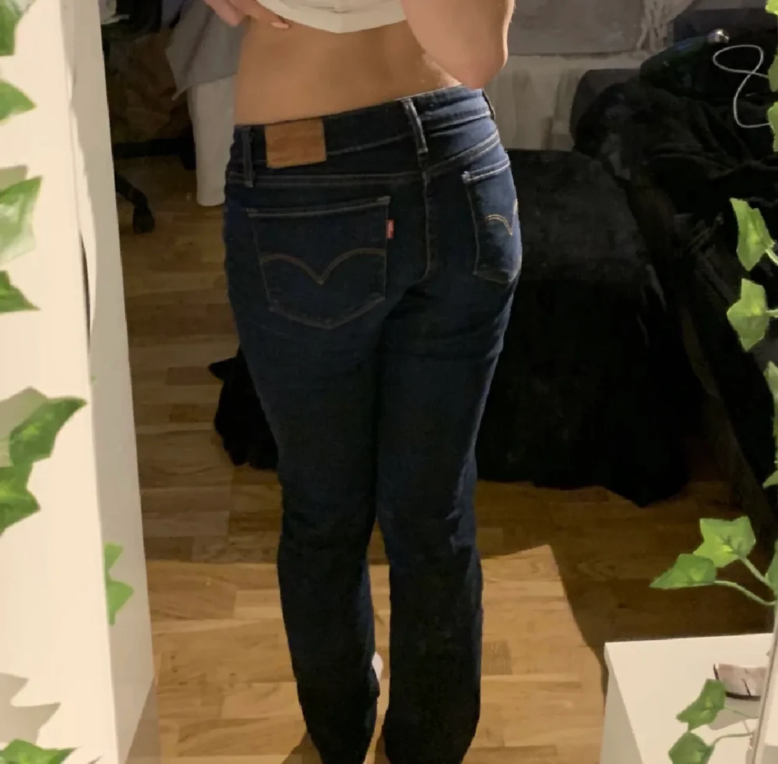 Lågmidjade Levis jeans