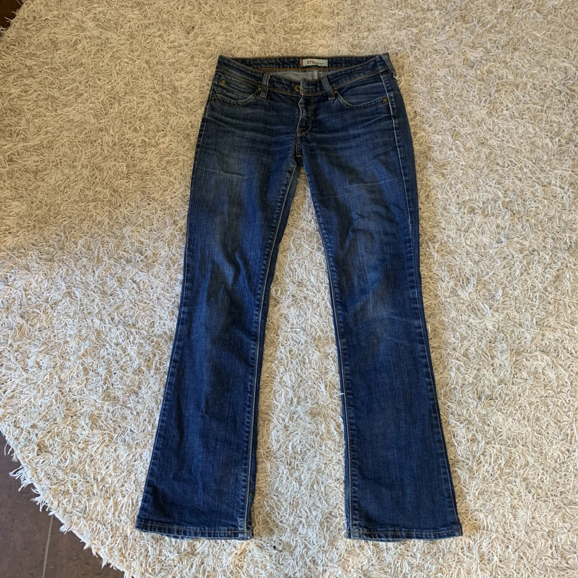 Lågmidjade levis bootcut 572 jeans - 90