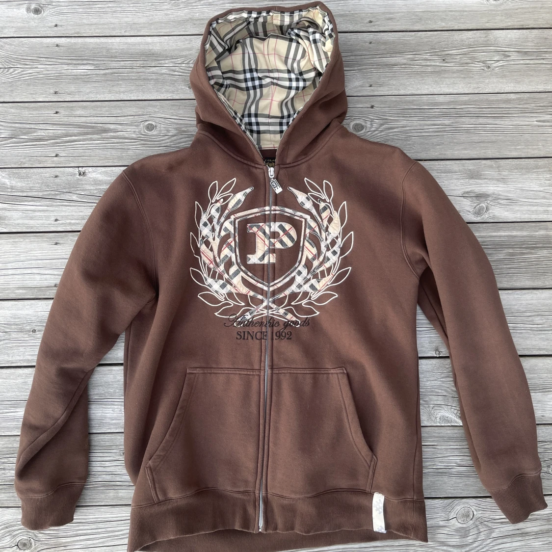 Phat Farm Burberry Hoodie  - 90