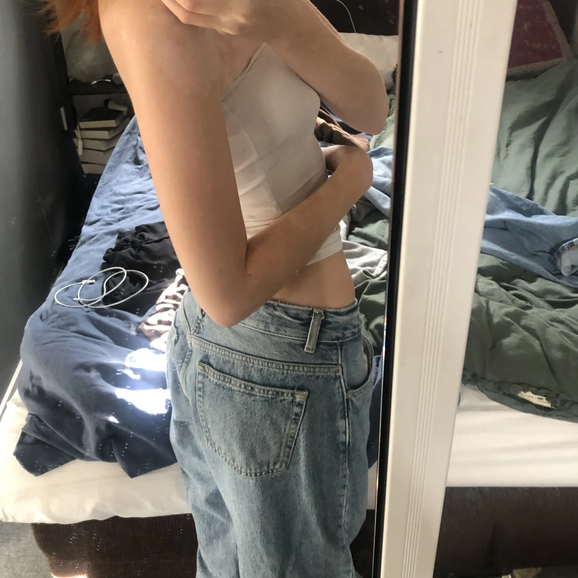 Lågmidjade jeans  - 91