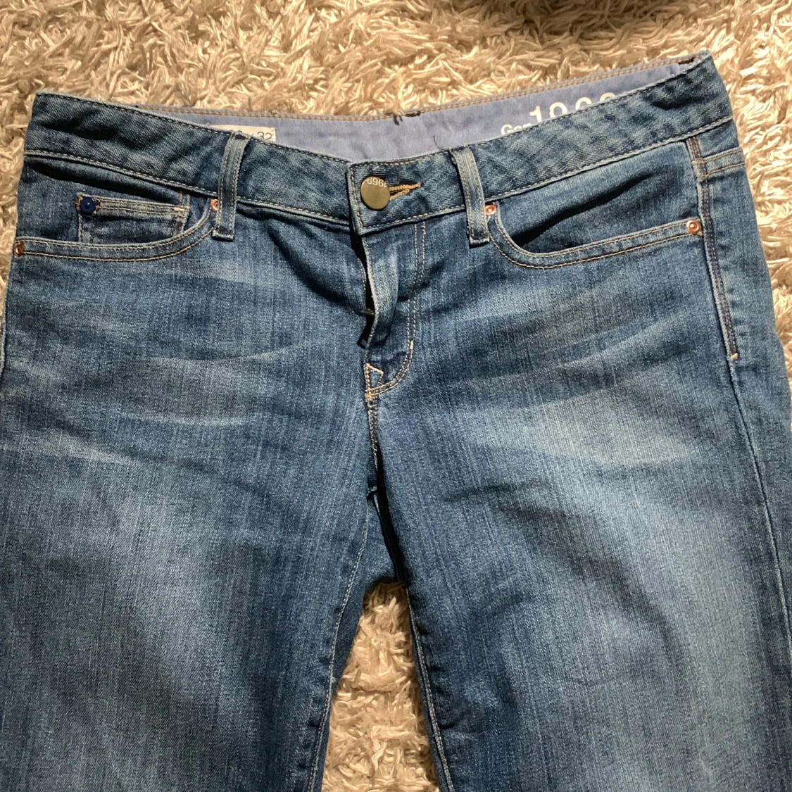 Lågmidjade jeans  - 90