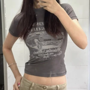 Brun top - Brun croppad top✨