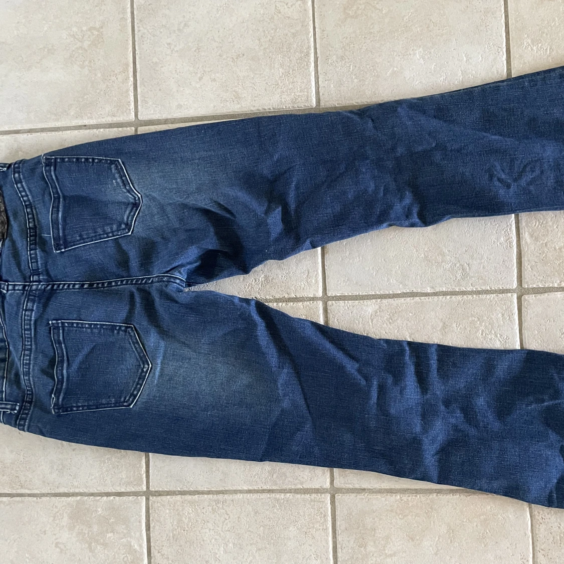 Lågmidjade bootcut jeans - 90