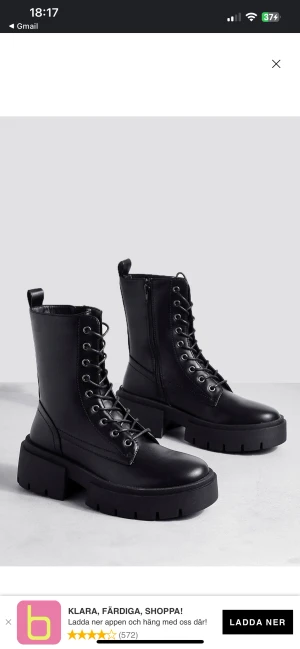 Ett par kängor - Ett par helt nya kängor, beställde på nätet men det var fel storlek 🙂priset kan diskuteras☺️