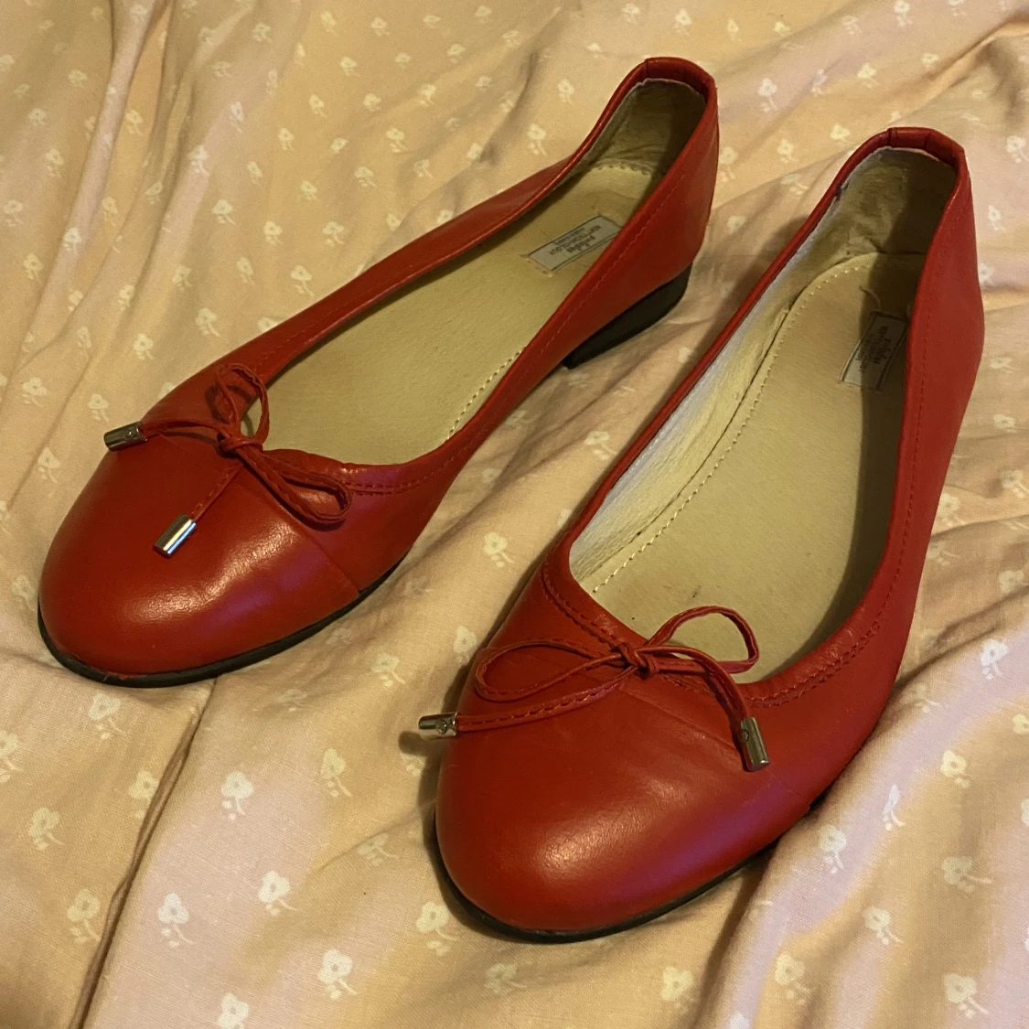 röda ballerinaskor - 90