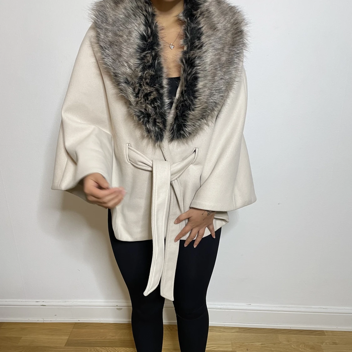 Kappa med avtagbar päls  - 90
