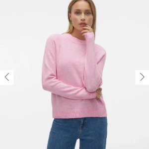 rosa stickad tröja  - skit snygg och oanvänd stickad tröja från veromoda 