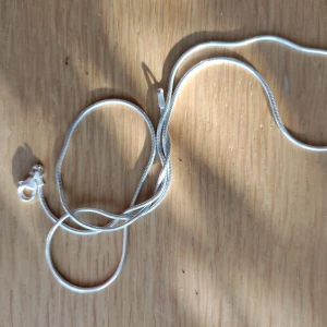 Halskedja i Sterlingsilver  - Ny ormlänkskedja i 925 Sterlingsilver, 50 cm lång