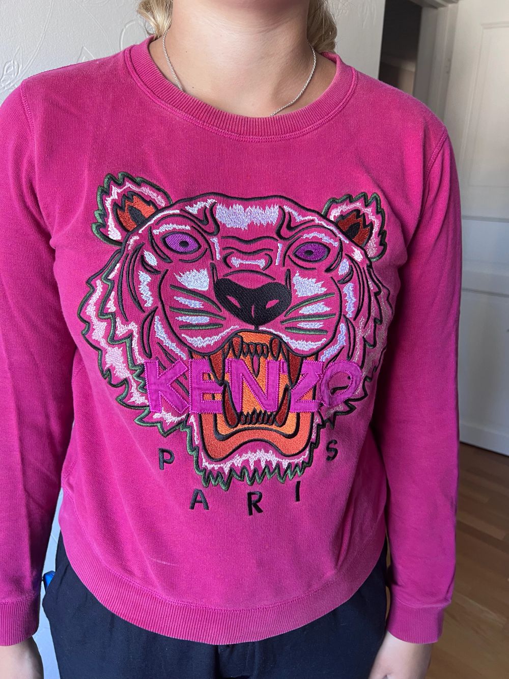Kenzo rosa cheap tröja
