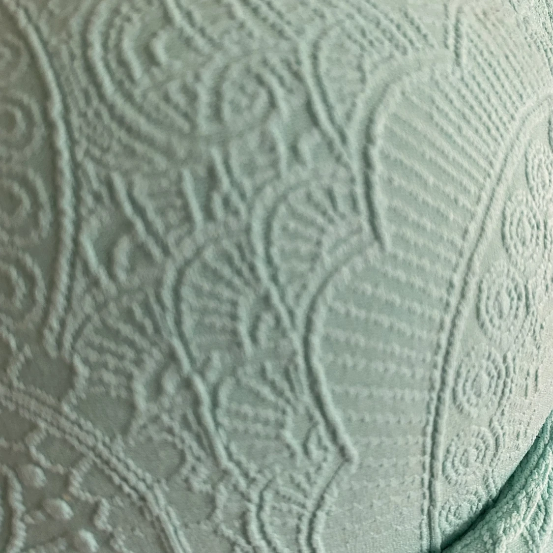 Turkos mönstrad bikiniöverdel 75B  - 91