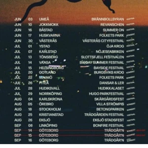 1st biljett till Hov1 14/9 - Säljer en biljett till Hov1 i Göteborg. Den 14/9 (ålder 13+)  Inköpspris 525kr. Priset går att diskuteras  