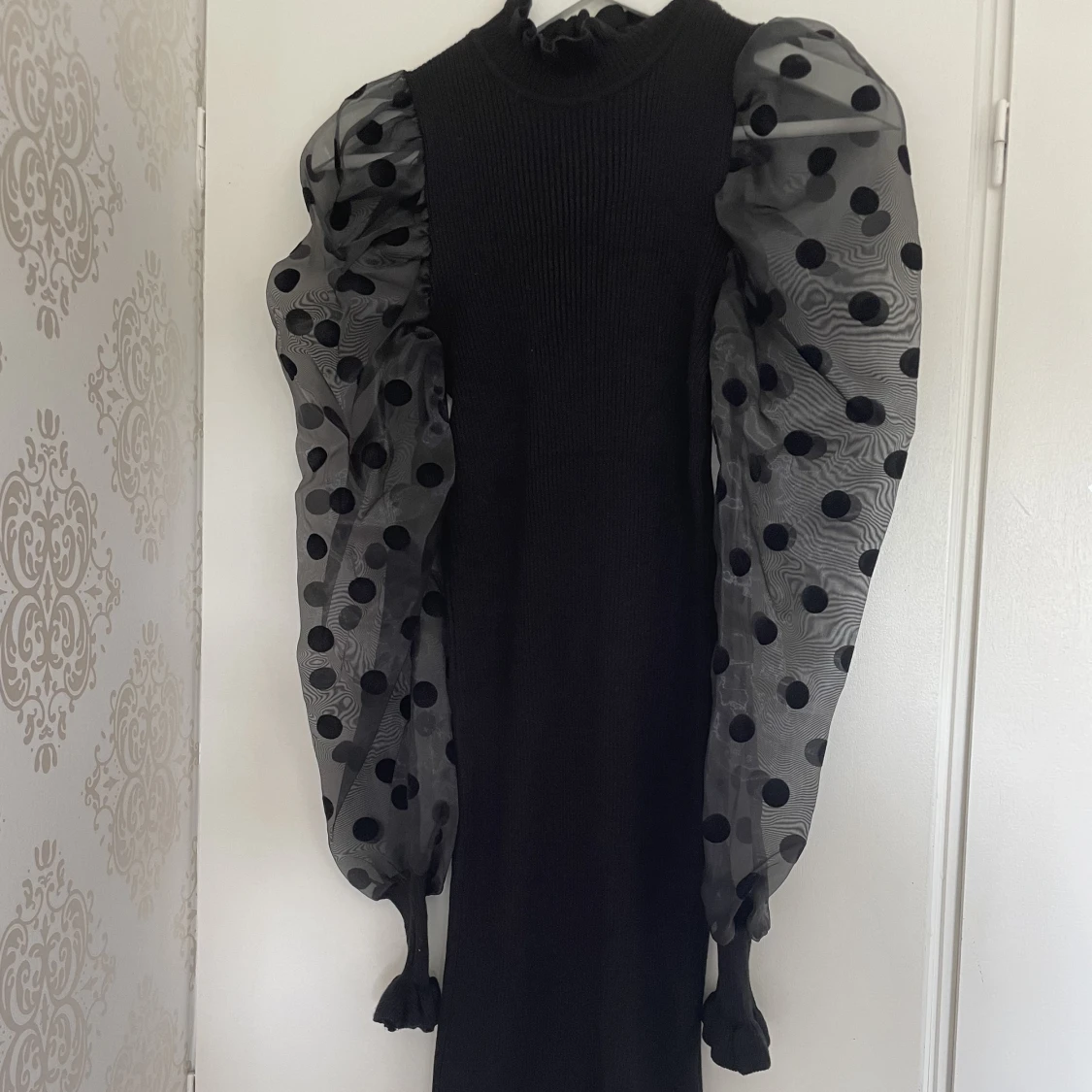 Miniklänning med mesh