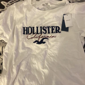 Holister tröja - Hej tänkte sälja min hoolister t shirt, aldrig använd lappen är kvar  Storlek M men sitter som en S 