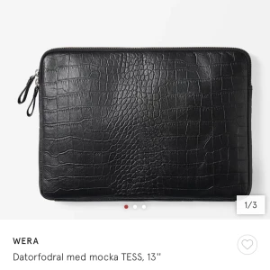 Datorfodral Wera - Hej säljder mitt datorfodral från Wera då jag inte har en dator längre. Det är använt max fem gånger. Kostar 500kr nytt👌🏼