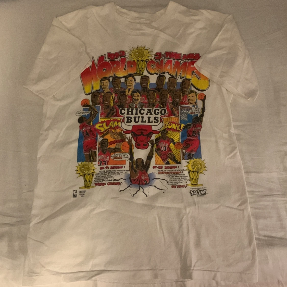 Chicago Bulls 3 time NBA champions tröja