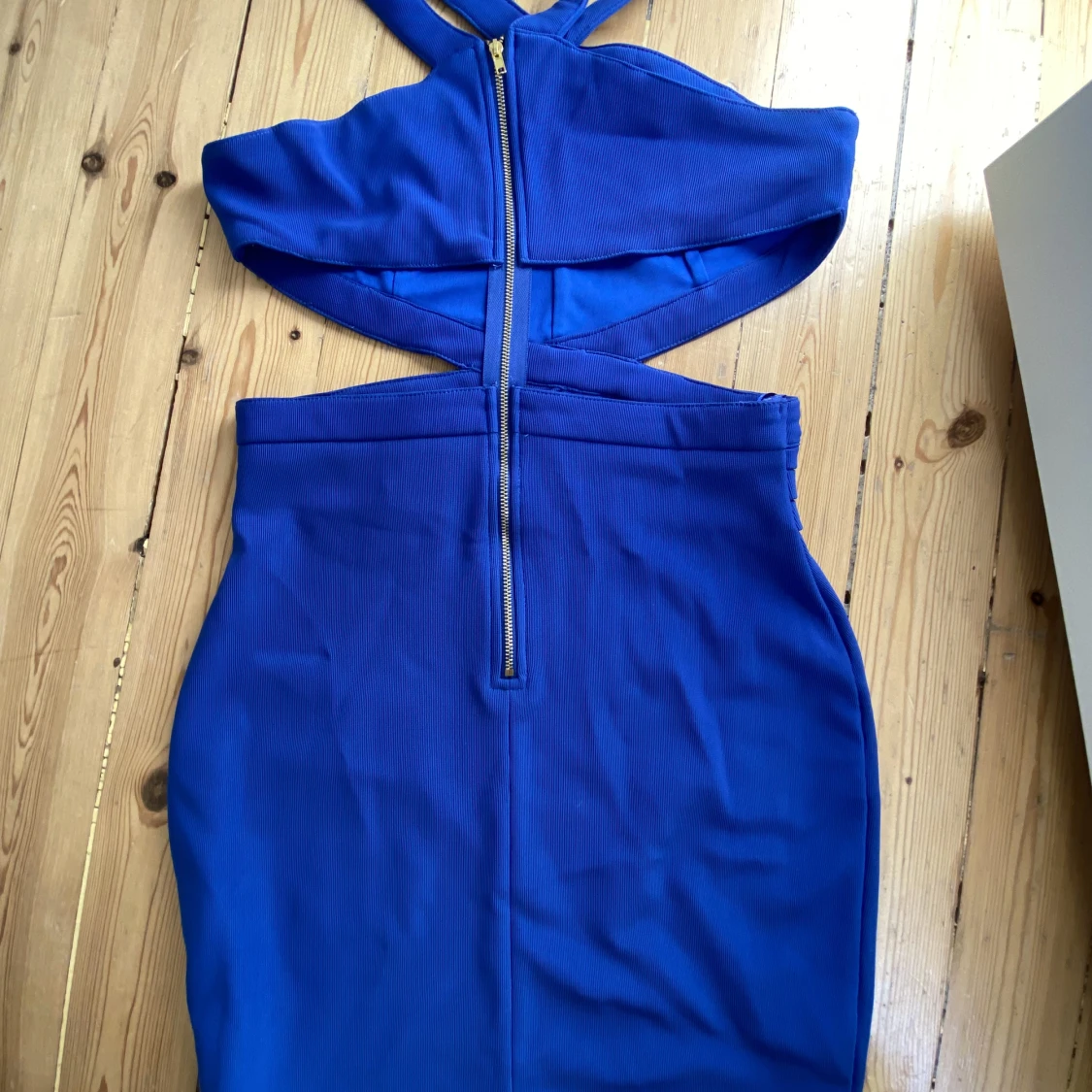 Blå klänning  - 90