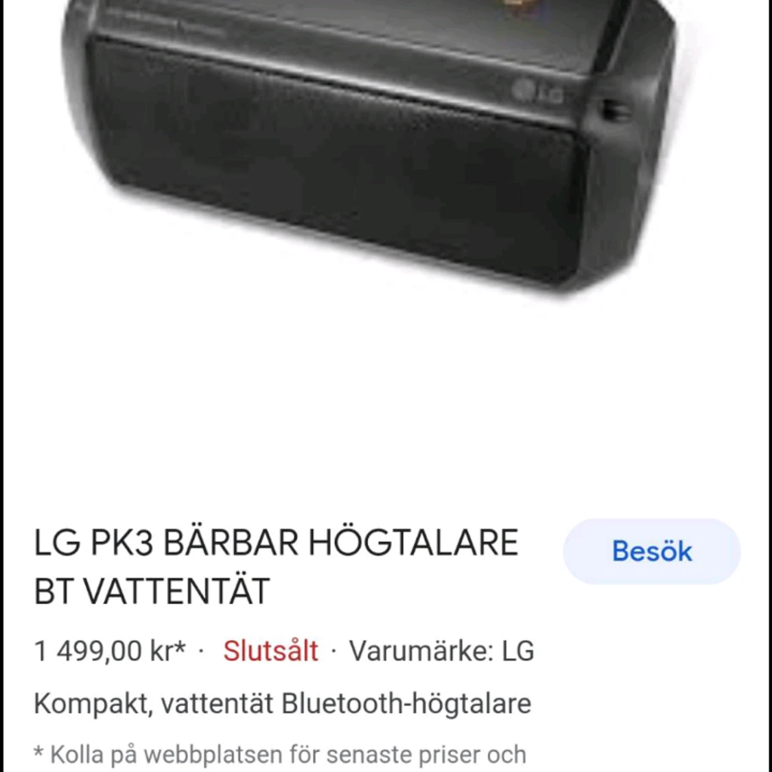 Vattentålig högtalare - 90