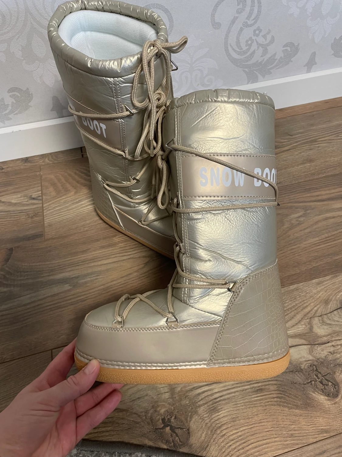 Snöboots, vinterstövlar, s.37/38!  - 90