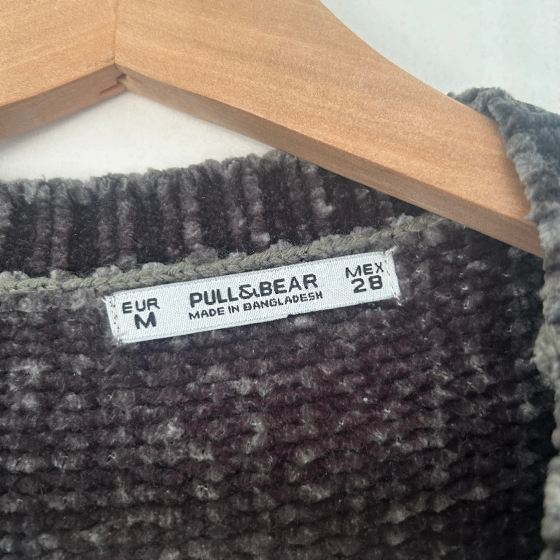 Armégrön stickad tröja från pull&bear - 91