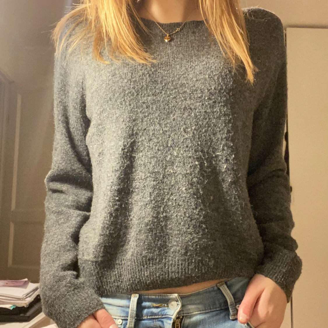 Stickad tröja  - 90