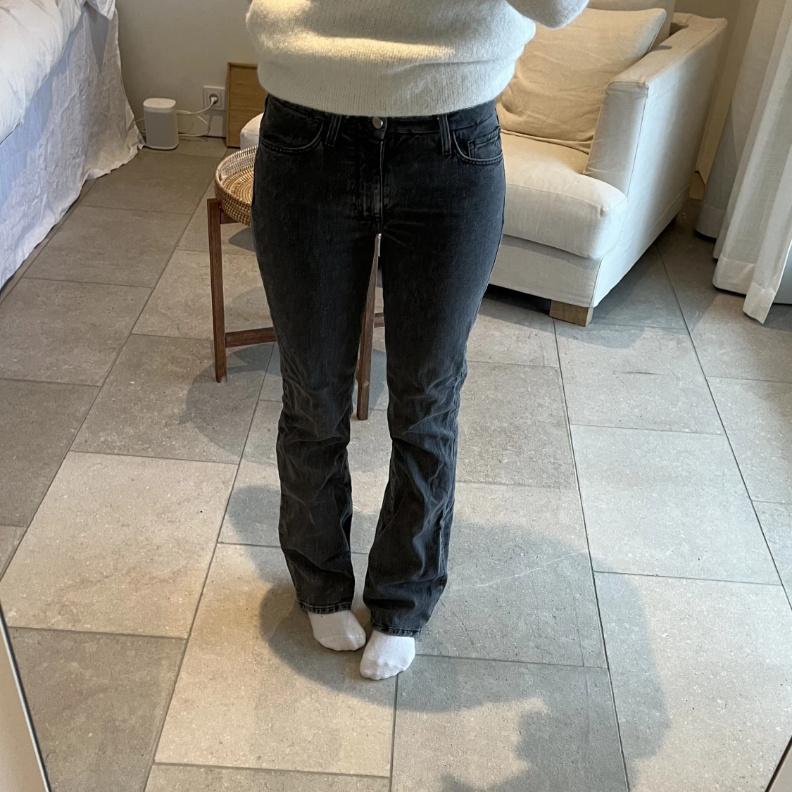 Lågmidjade jeans - 90