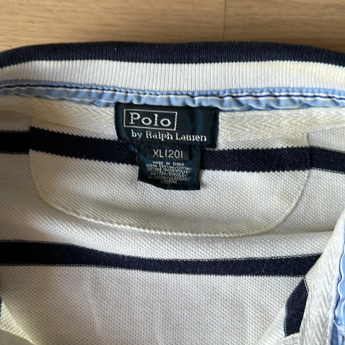 Ralph lauren pikétröja  - 90