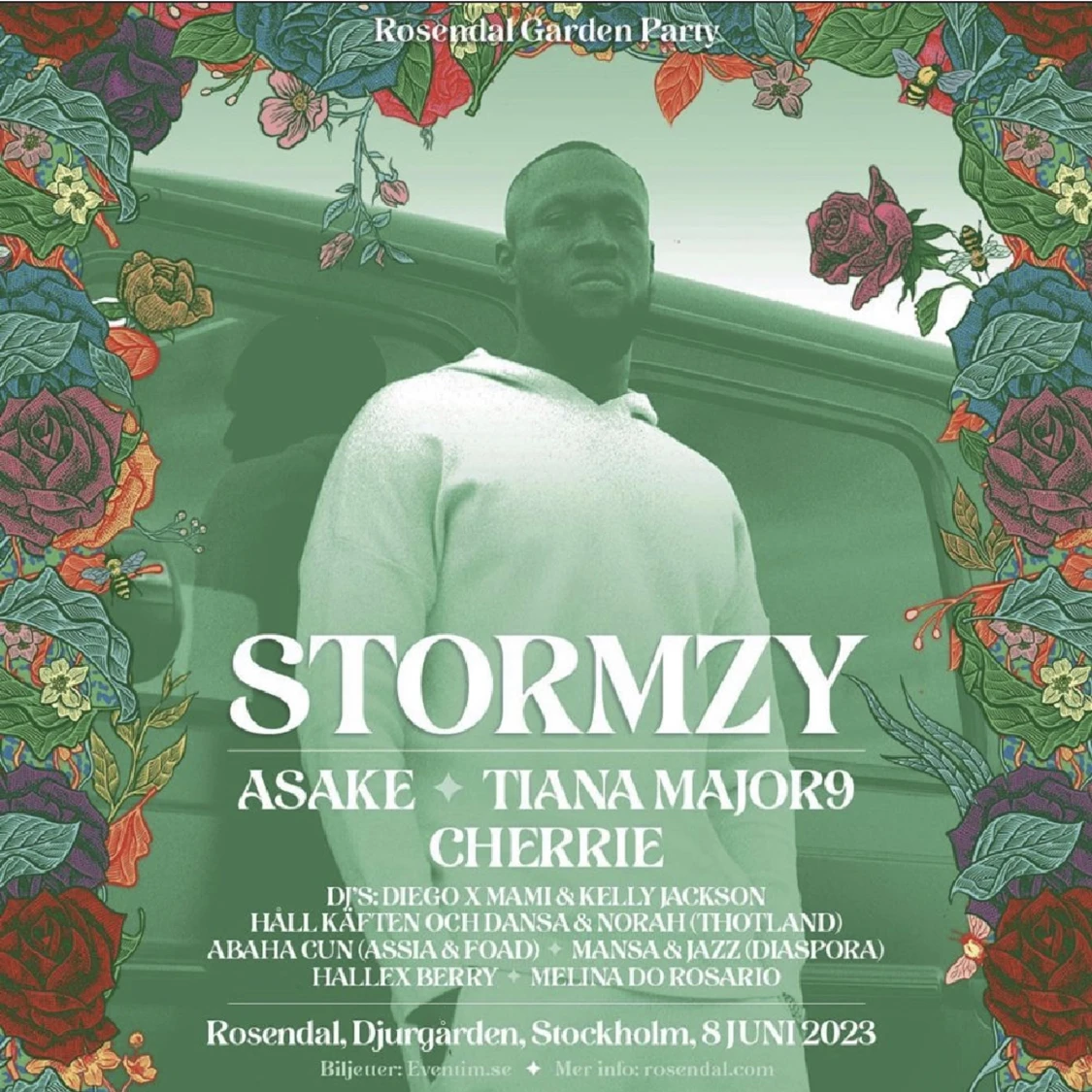 Rosendal garden party. 8/6 Stockholm 