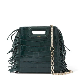 Maje väska NYSKICK! - Säljer nu min fina Maje väska i lilla modellen som inte finns att köpa längre! Superfin mörkgrön färg as snyggt nu till sommaren😍Den är som ny därav priset!💘💓BÅDA BANDEN MEDFÖLJER😍🫶