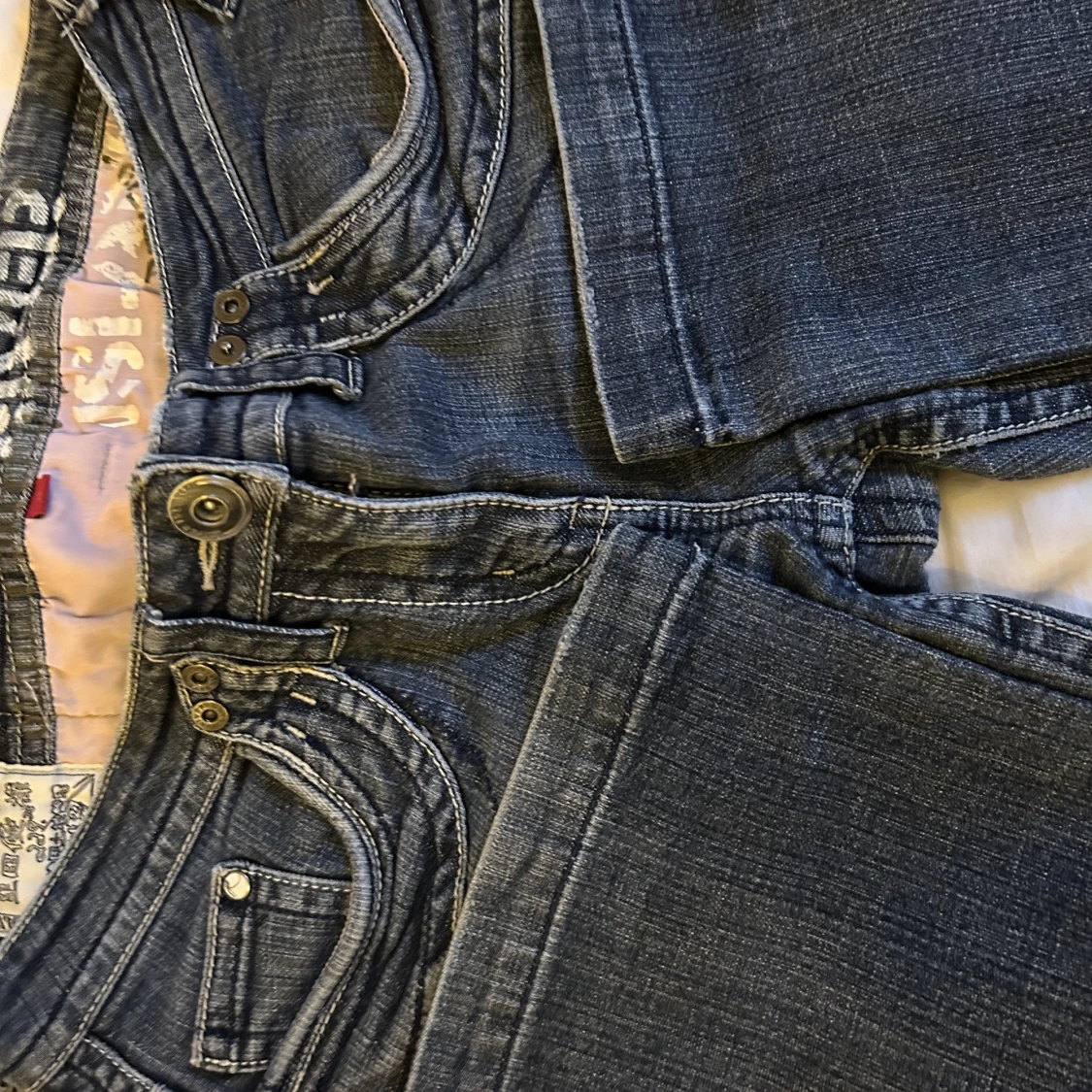 Lågmidjade jeans - 90