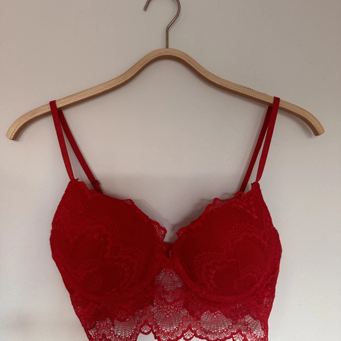 Röd spetsbh H&M - 91