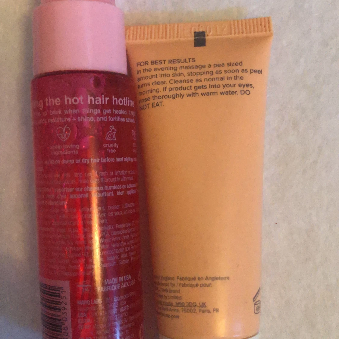 Värmeskydd och overnight glow  - 90