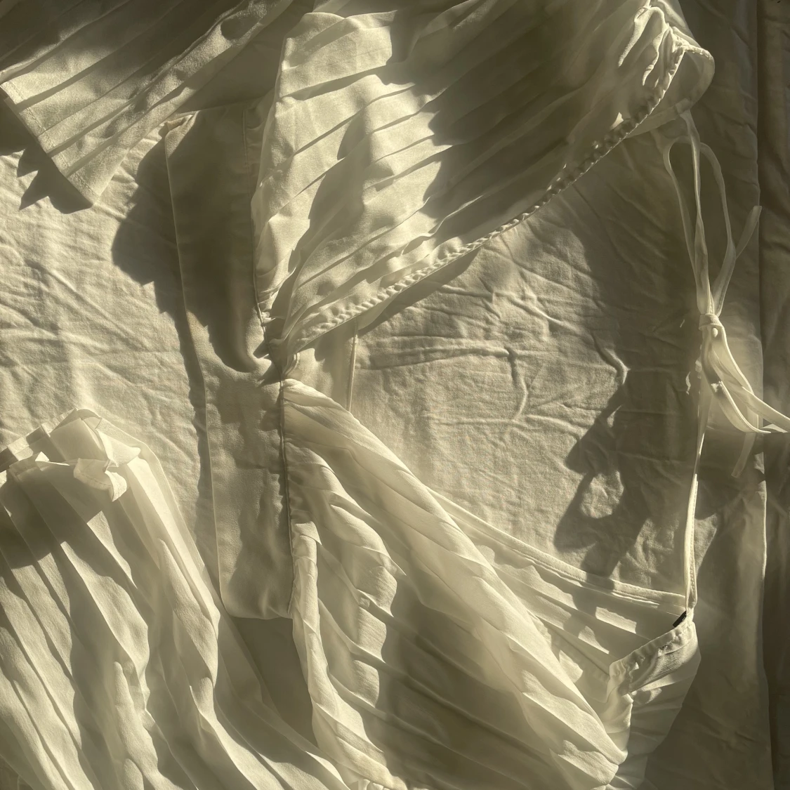 Långärmad kort blus