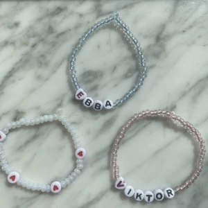 Personliga armband  - Passa på att beställ ditt personliga armband, endast 30 kr