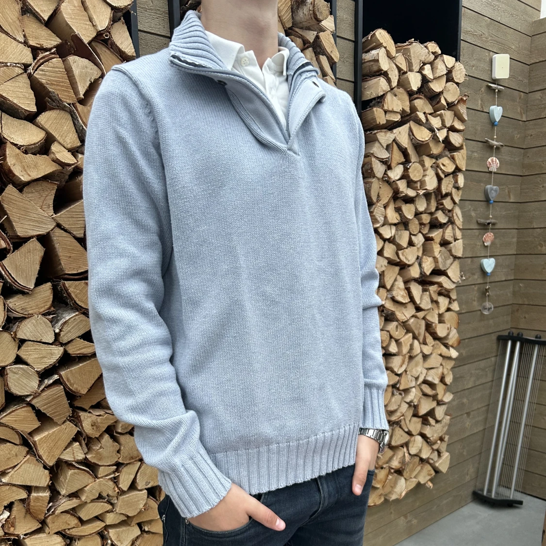 Dressmann halfzip - 90