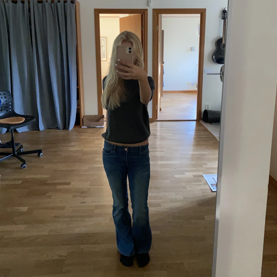 Lågmidjade jeans - 90