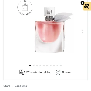 Parfym - OANVÄND!!!! Säljer denna parfymen från lancome helt oanvänd men har inte plasten kvar runt om. Säljer för 500 köpt för 870 kronor. Säljer för att jag köpte fel