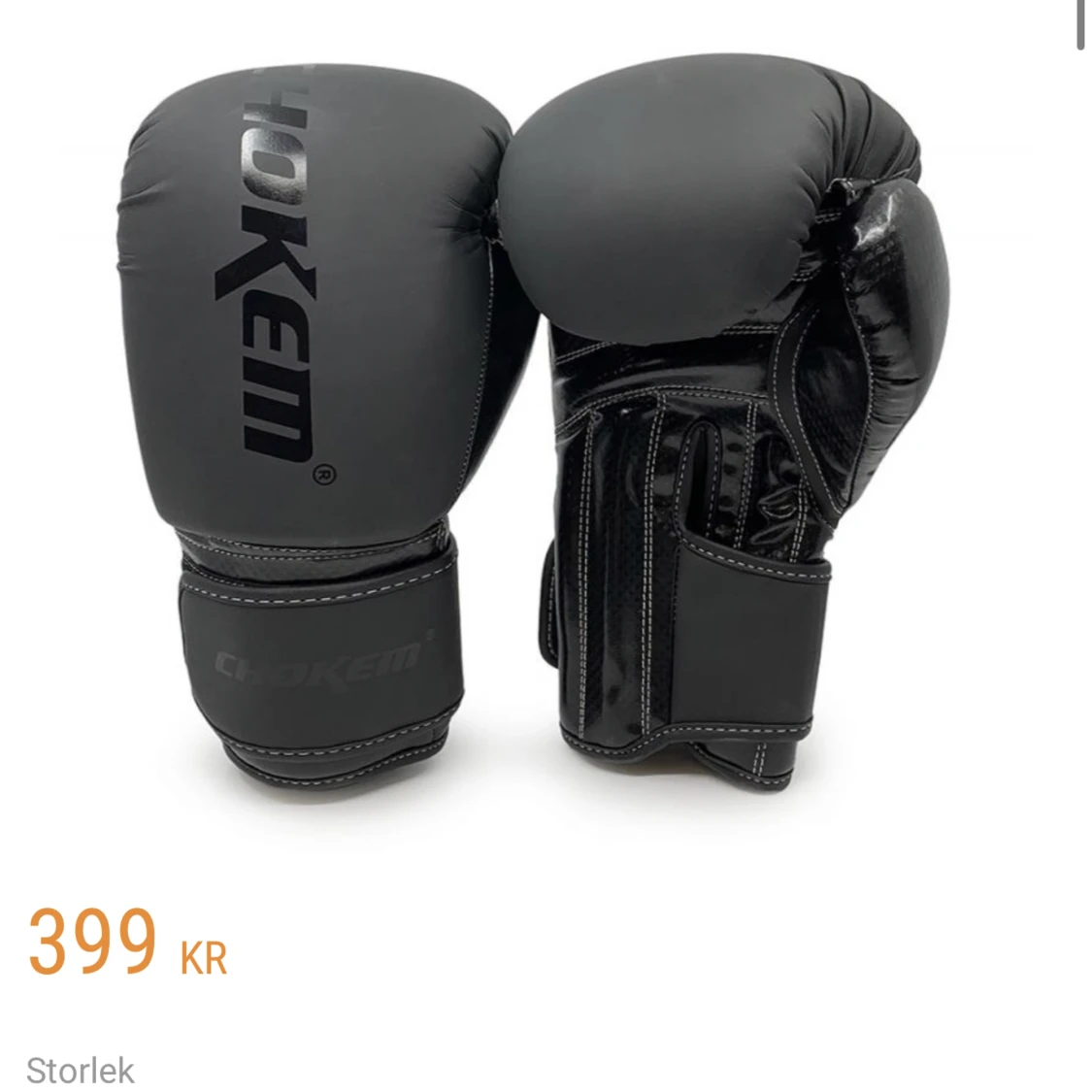 Boxningshandskar och benskydd