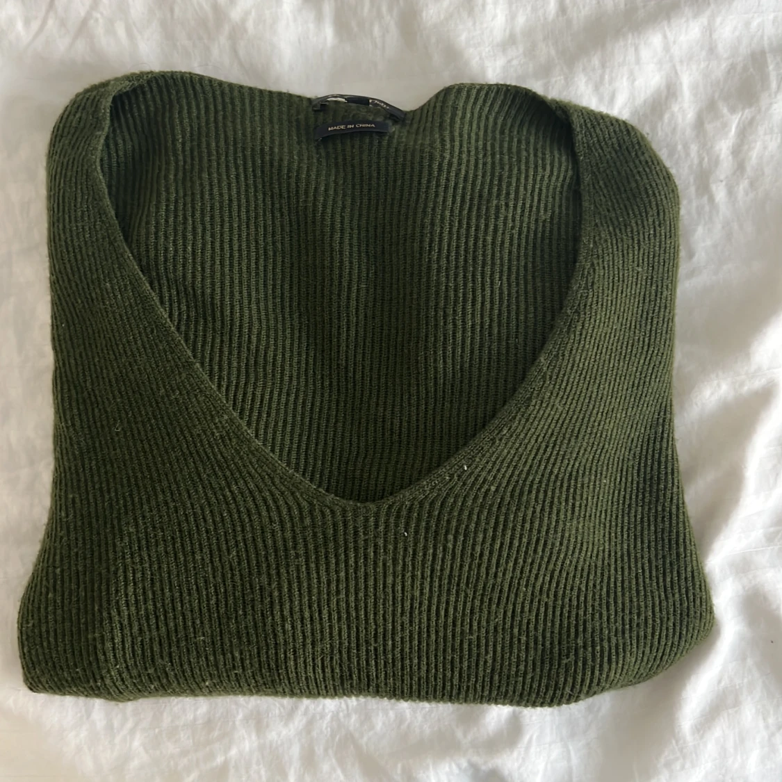 Gränstecknet tröja med rosett🪲 - 91